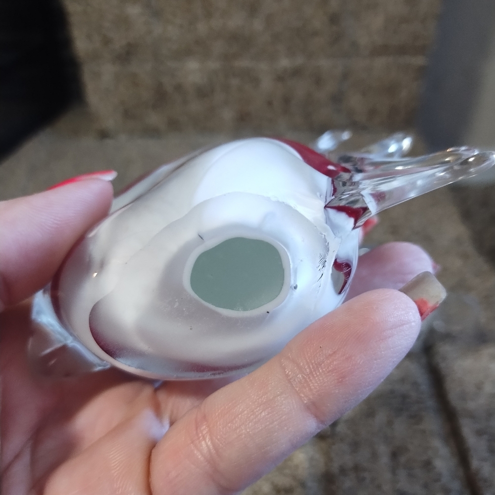 Glass Fish Paperweight Nautical Tropical Set Of 4 Paperweights - Picture 7 of 15